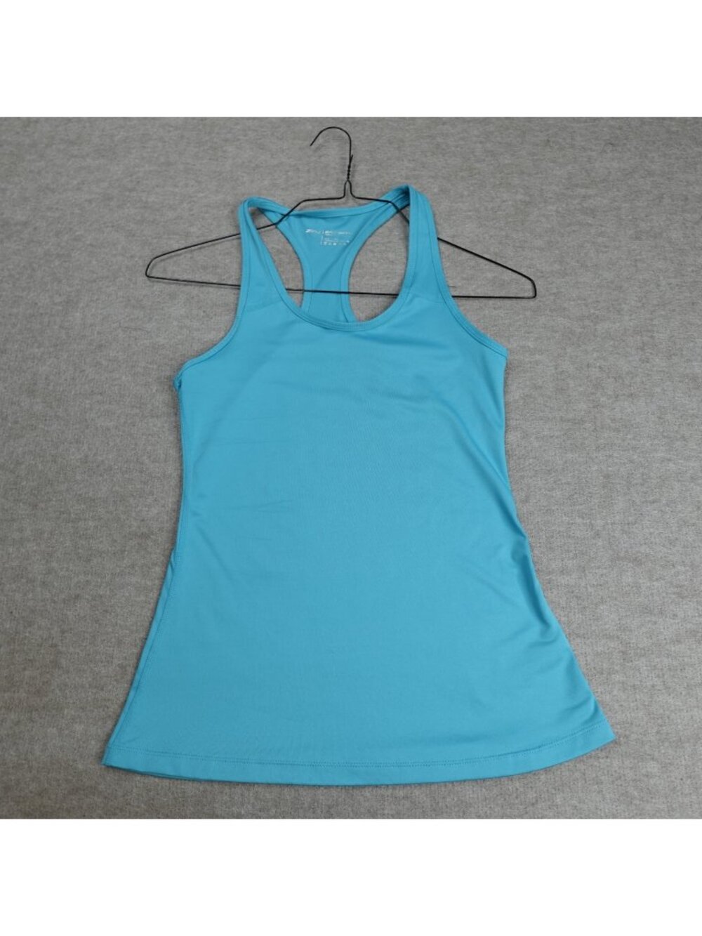 2XU Womens Shirt Small Blue Solid Tank Top Racerback